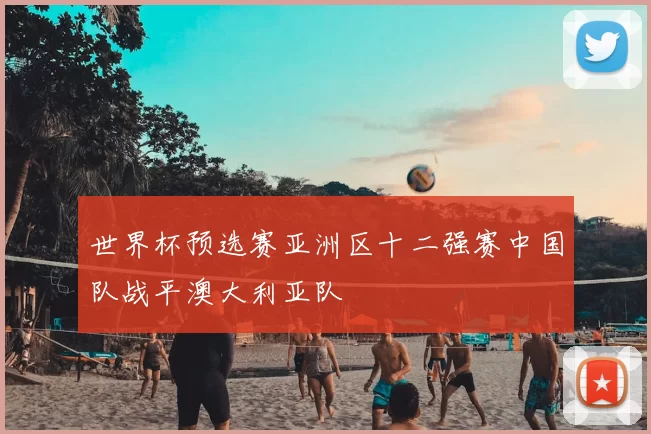 世界杯预选赛亚洲区十二强赛中国队战平澳大利亚队